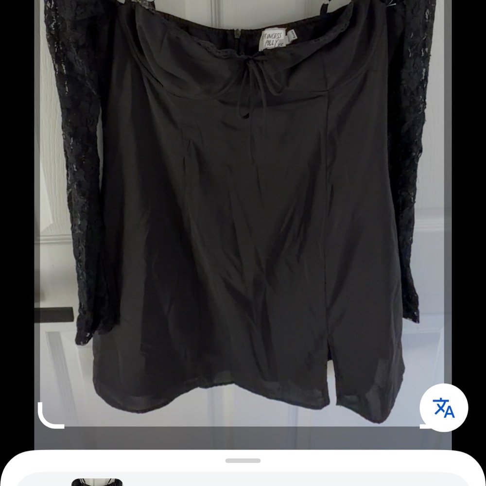 Princess Polly Elegant Black Lace Mini Dress - Picture 9 of 9